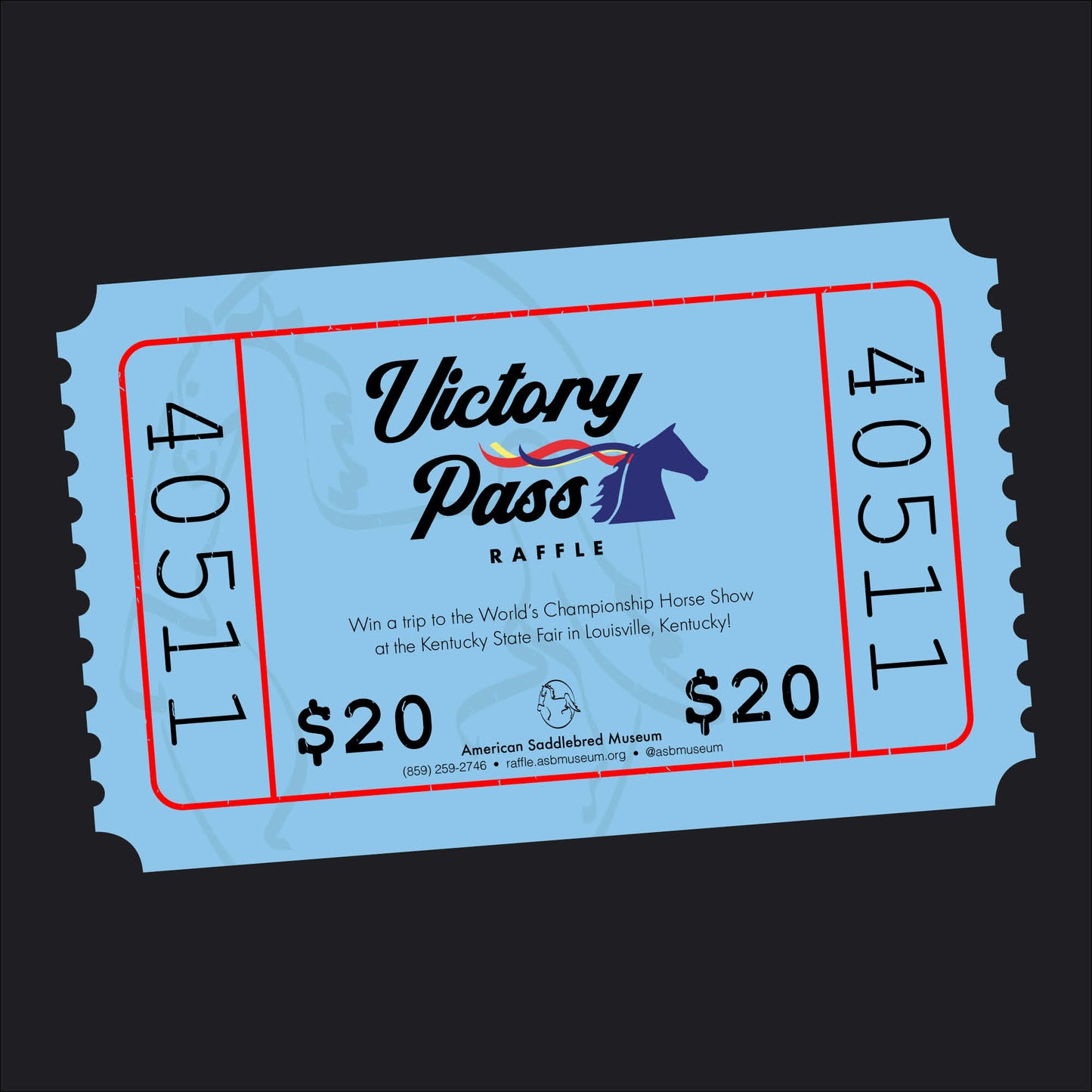 2026 Victory Pass Raffle Ticket